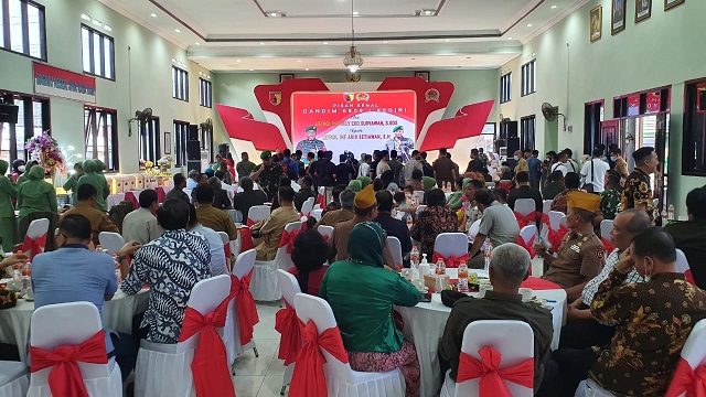 Acara Sertijab Komandan Kodim 0809 Kediri